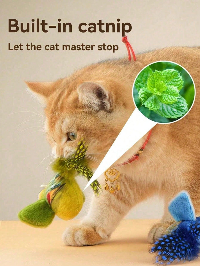 Chirping Bird Cat Toy – supplier product view 3