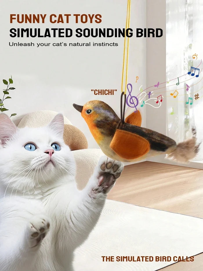 Chirping Bird Cat Toy – supplier product view 6