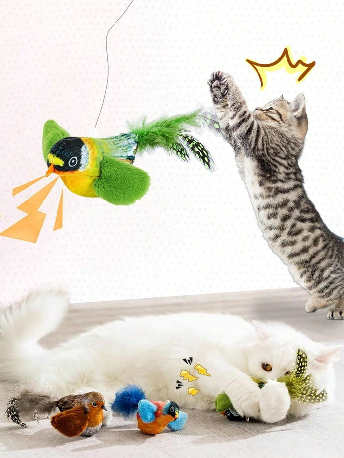 Chirping Bird Cat Toy – supplier product view 8