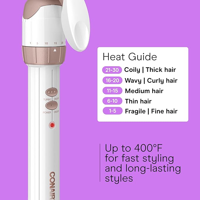 Conair Double Ceramic 3 Barrel Curling Iron