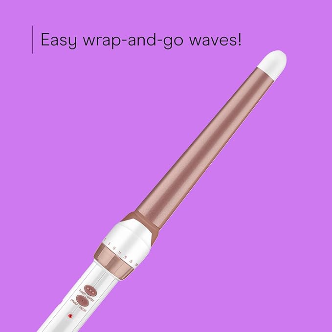 Conair Double Ceramic Tapered Curling Wand