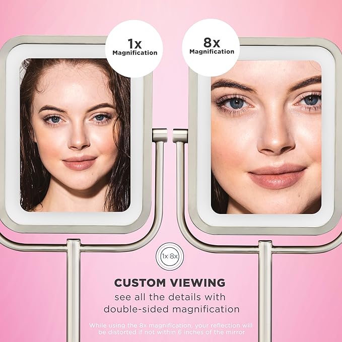 Conair Lighted Makeup Mirror, LED Vanity Mirror