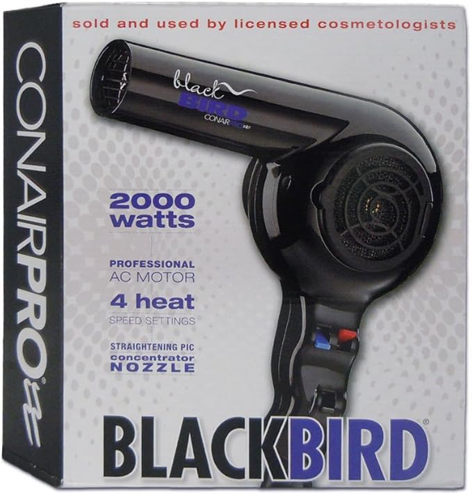 Conair Pro Blackbird Hair Dryer