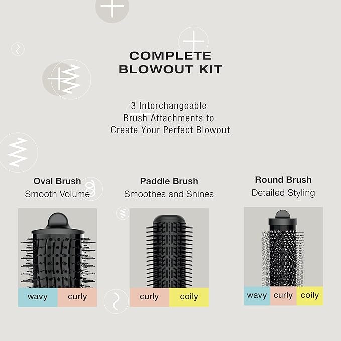 Conair The Curl Collective 3-in-1 Blowout Kit