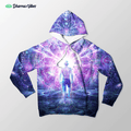 Conscious Self by Cameron Gray Visionary Hoodie