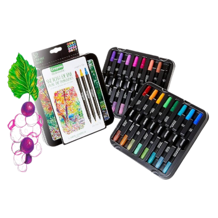 Crayola Sketch & Detail Dual-Tip Markers