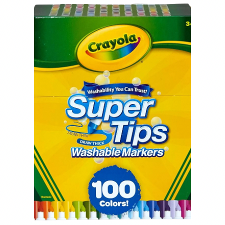 Crayola Super Tips Marker Set for Kids