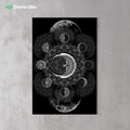 CRESCENT MOON - NEW by YantrArt Design 1-Piece Canvas