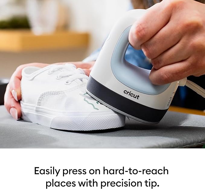 Cricut EasyPress Mini for Heat-Pressing Small Objects Like Shoes, Stuffed Animals, Hats and More