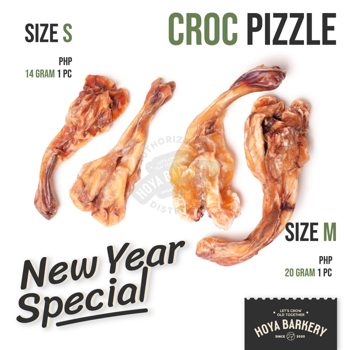 Crocodile Pizzles