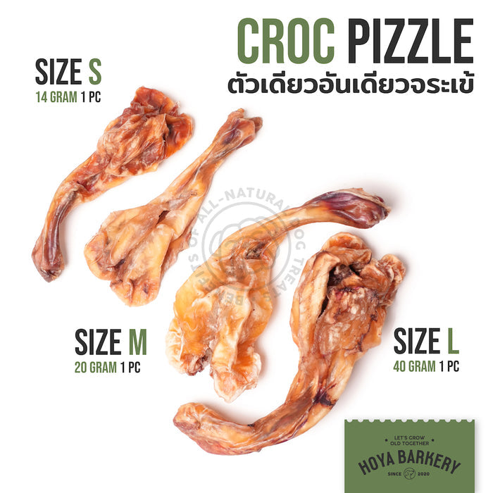 Crocodile Pizzles