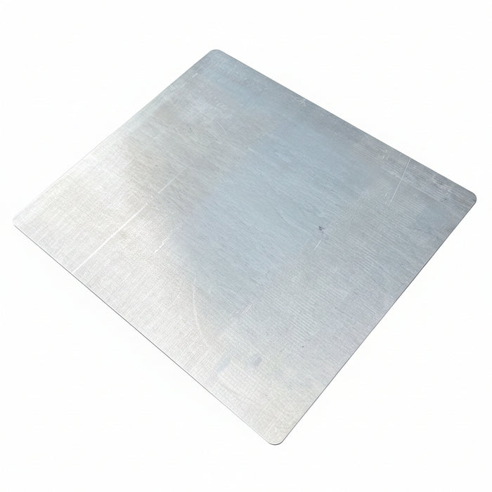 Rectangular Pizza steel to suit oven use due to size, perfect for Crispy base pizza