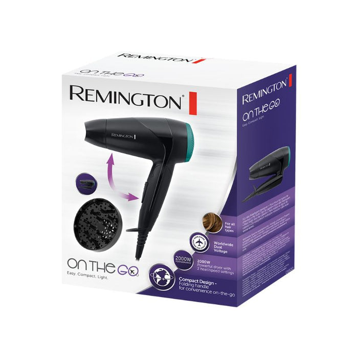 On The Go Compact Dryer 2000 Hair Dryers On The Go Compact Dryer 2000 On The Go Compact Dryer 2000 Remington