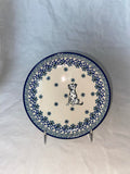 Dalmation Toast Plate - Shape 261 - Pattern Dalmation