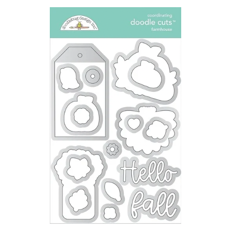 Doodlebug Doodle Cuts Dies-Farmhouse