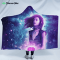 Dream Away by Cameron Gray Hooded Blanket