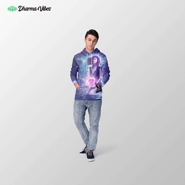 Dream Away by Cameron Gray Visionary Hoodie