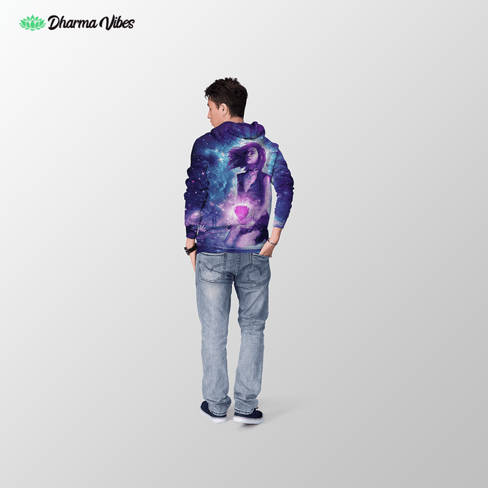 Dream Away by Cameron Gray Visionary Hoodie
