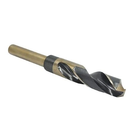 Drill America 15/16" Reduced Shank High Speed Steel Black & Gold Contractor Drill Bit