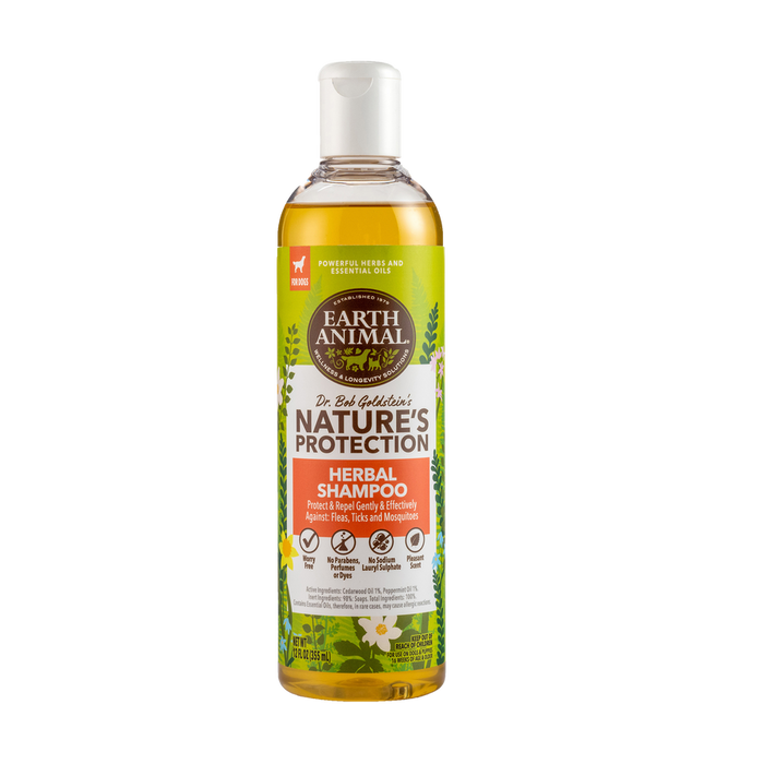 Earth Animal Nature's Protection™ Flea & Tick Herbal Shampoo