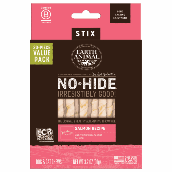 Earth Animal No-Hide® Salmon Stix Dog Treats