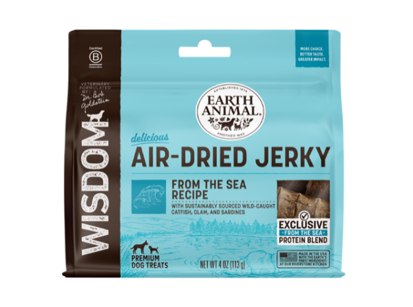 Earth Animal Wisdom™ Air-Dried From the Sea Recipe Jerky Dog Treats