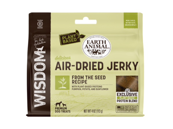Earth Animal Wisdom™ Air-Dried From the Seed Recipe Jerky Dog Treat