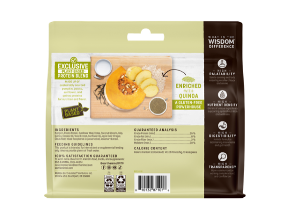 Earth Animal Wisdom™ Air-Dried From the Seed Recipe Jerky Dog Treat