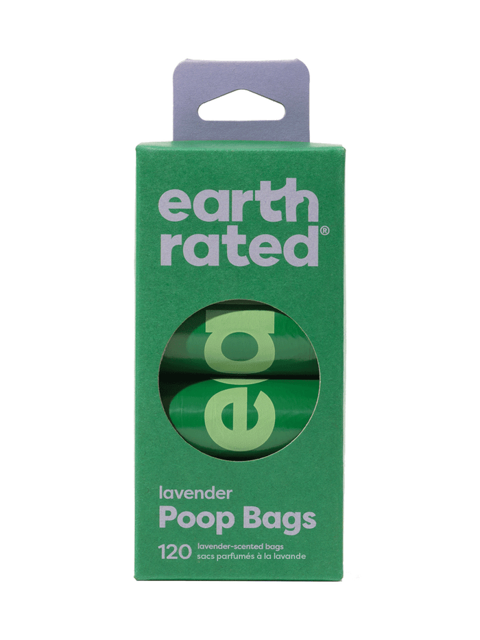 Earth Rated Dog Poop Bags Refill Rolls - 100% Leak-Proof & Extra Strong