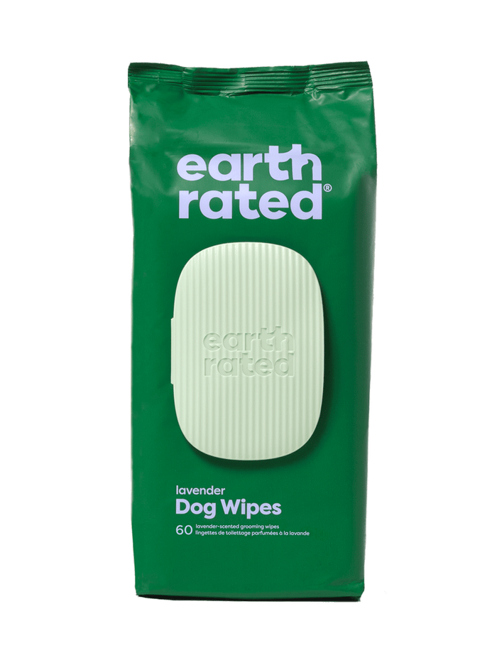 Earth Rated Plant-Based Dog Grooming Wipes