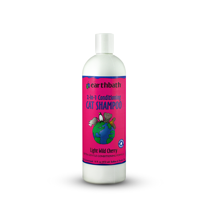 Earthbath 2-in-1 Conditioning Cat Shampoo