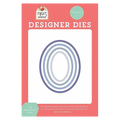 Echo Park Paper Company Carta Bella Dies-Oval Nesting Frame, Fruit Stand