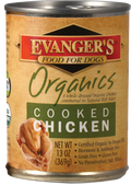 Evangers 100% Organic Cooked Chicken Canned Dog Food