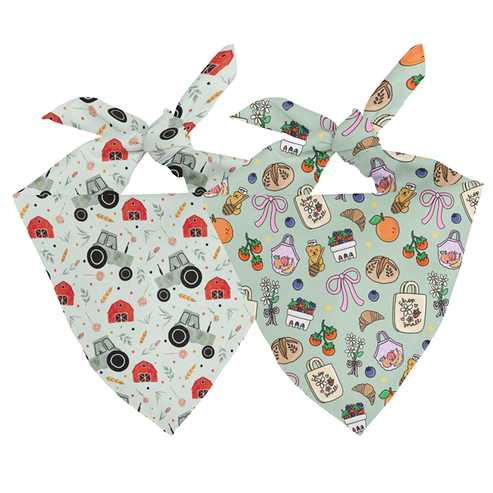 Farmers Market Dog Bandana