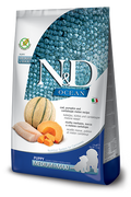 Farmina N&D Ocean Canine Cod, Pumpkin and Cantaloupe Melon Puppy Medium & Maxi Dry Dog Food