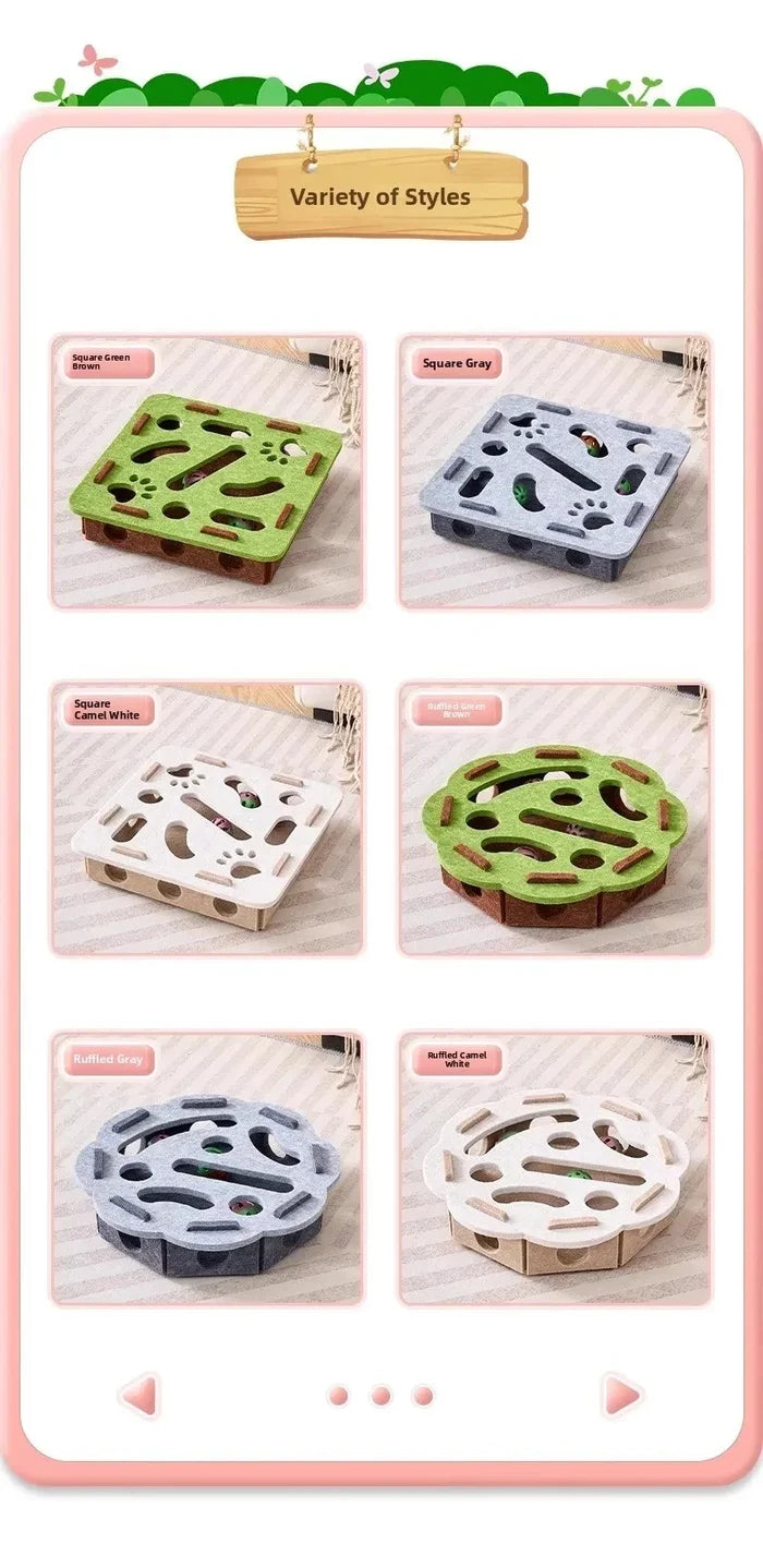 Felt Cat Puzzle Play Mat – supplier product view 8