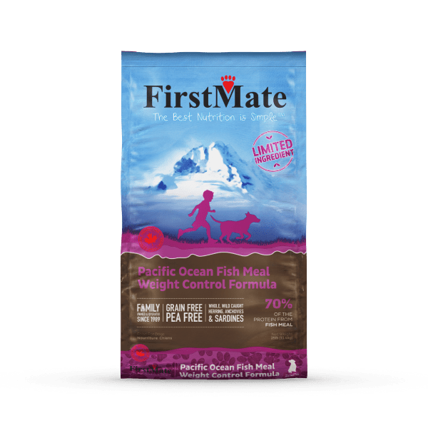 FirstMate Limited Ingredient Pacific Ocean Fish Meal Weight Control Formula