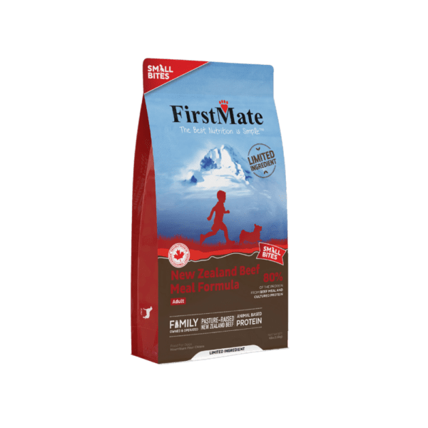 FirstMate Pet Foods New Zealand Beef Meal Formula Small Bites Dog Food