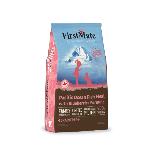FirstMate Pet Foods Pacific Ocean Fish Meal With Blueberries Formula for Cats
