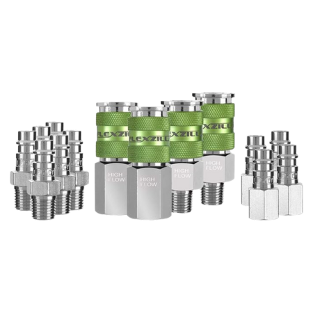 Flexzilla Pro High Flow Coupler & Plug Kit