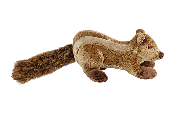 Fluff & Tuff Peanut Chipmunk Dog Toy
