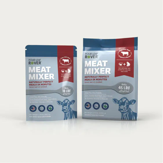 Four Leaf Rover Meat Mixer for Dogs