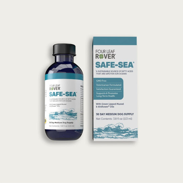 Four Leaf Rover Safe-Sea Premium Fatty Acids Omega-3 for Dogs