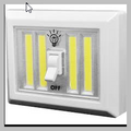 Go Green Power LiteSaver XL Double COB LED Light Switch (Model: GG-113-SWLTXL)
