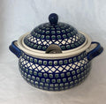 Green Dot Soup Tureen - Shape: GU1004 - Pattern: Green Dot