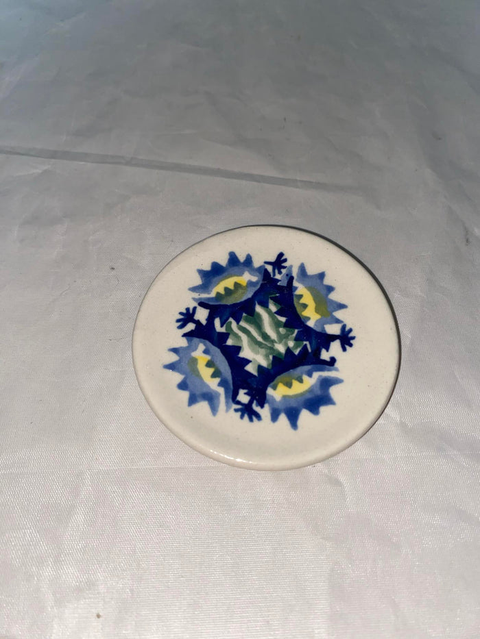 Green Vine Mini Coaster - Pattern Green Vine