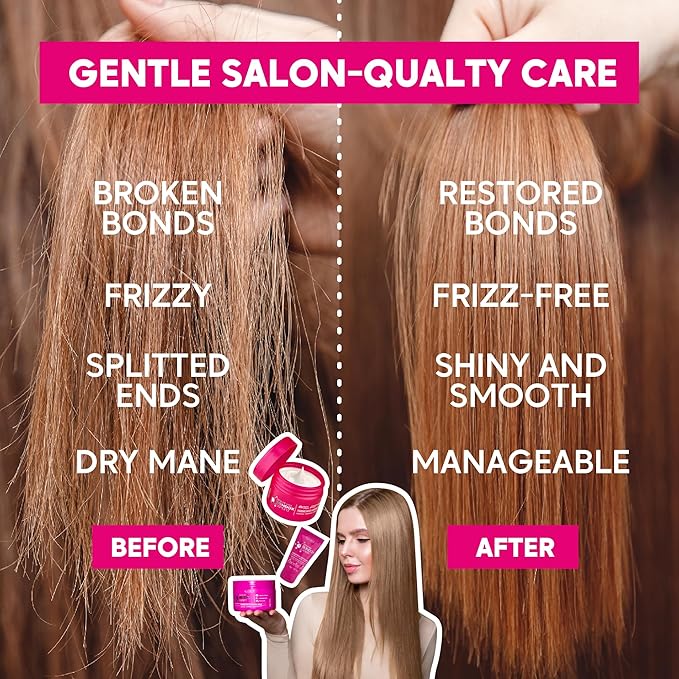 HAIR MASK FOR DAMAGED HAIR BRAZILIAN BONDOX TREATMENT
