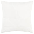 HAUGAARD WHITE GEOMETRIC ART DECO THROW PILLOW