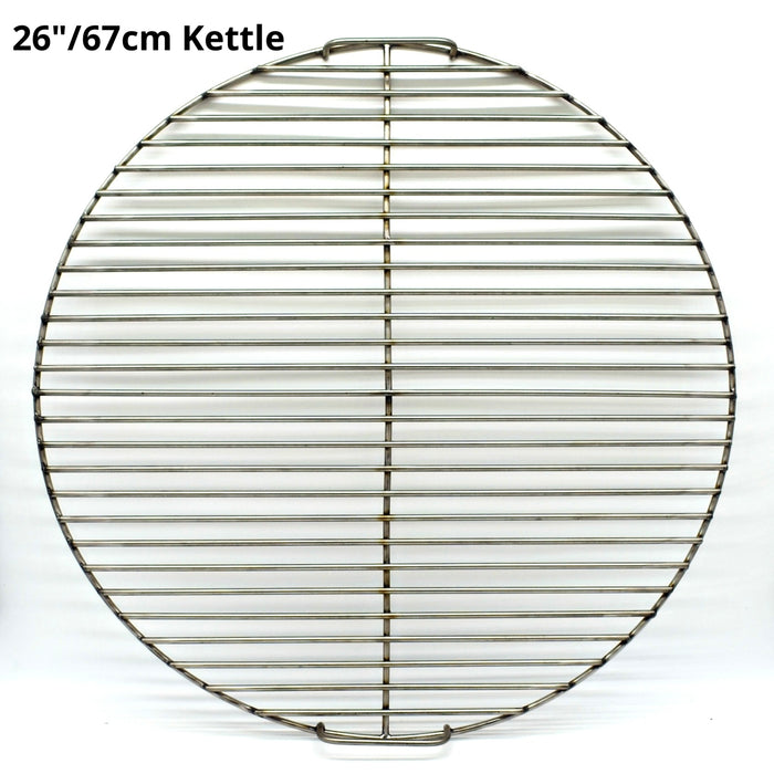 67cm top view showing 6mm thick 304ss rob with handles