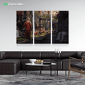 Hidden Sanctuary by Cameron Gray 3-Piece Canvas